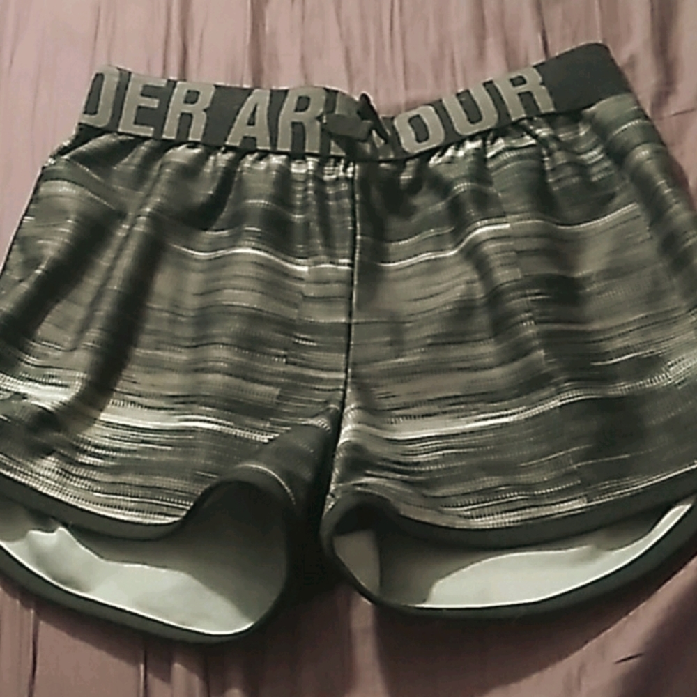 Black under armor shorts
